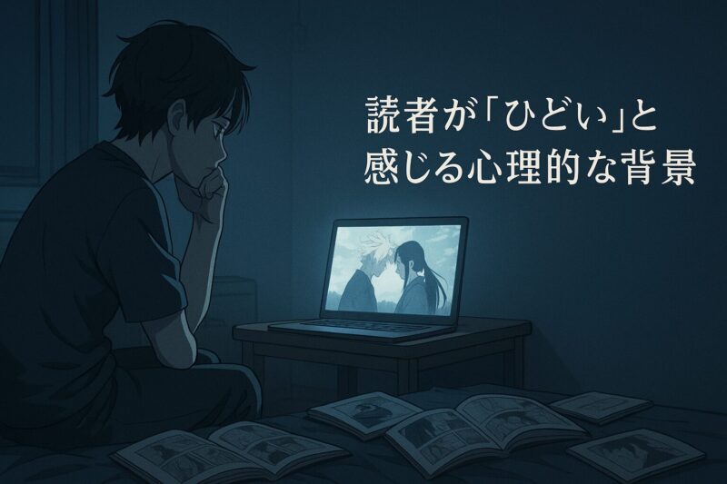 読者が「ひどい」と感じる心理的な背景