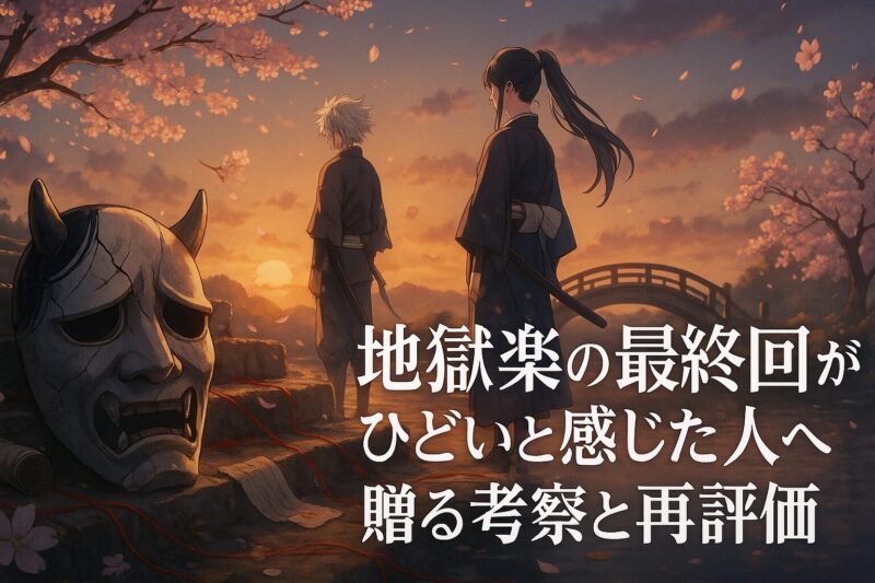 地獄楽の最終回がひどいと感じた人へ贈る考察と再評価