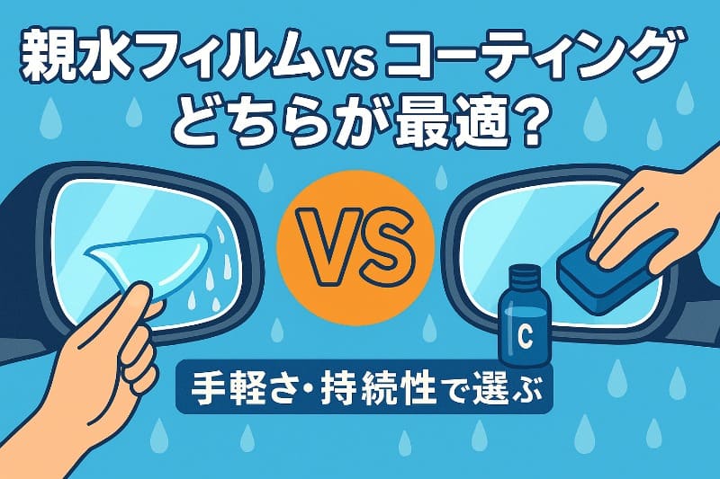 親水フィルム vs コーティングどちらが最適?