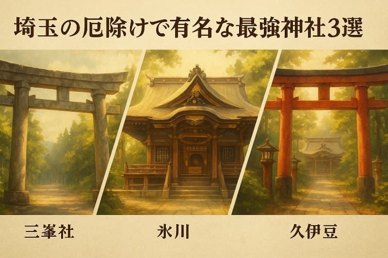 埼玉の厄除けで有名な最強神社3選