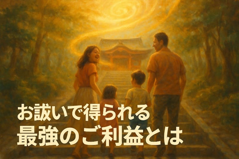 お祓いで得られる最強のご利益とは