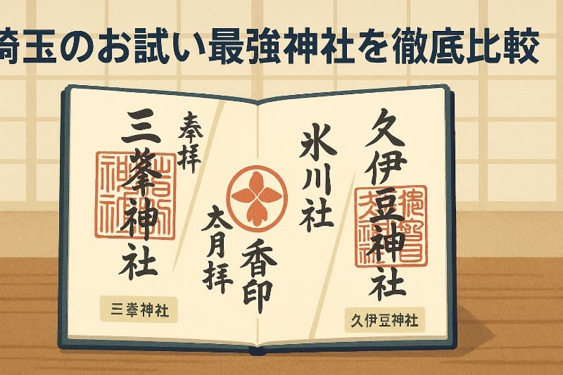 埼玉のお祓い最強神社を徹底比較