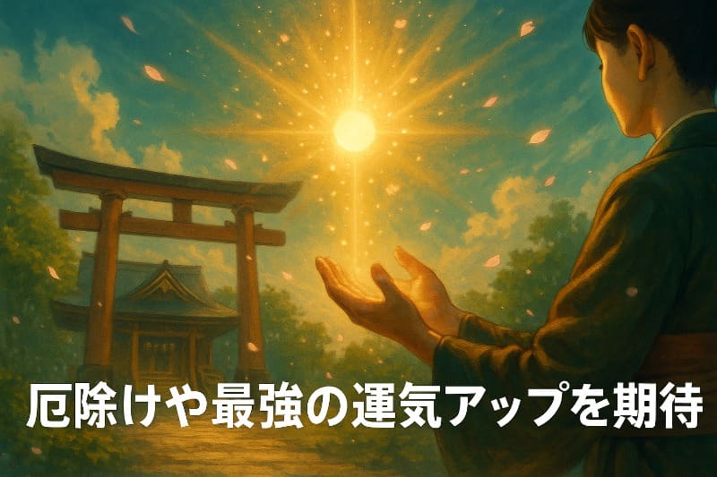 厄除けや最強の運気アップを期待