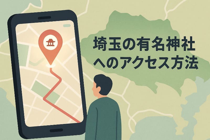 埼玉の有名神社へのアクセス方法