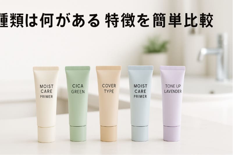 種類は何がある?特徴を簡単比較