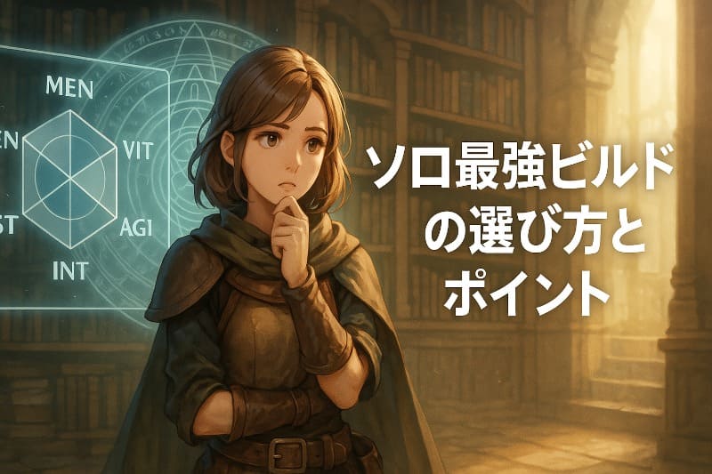 ソロ最強ビルドの選び方とポイント