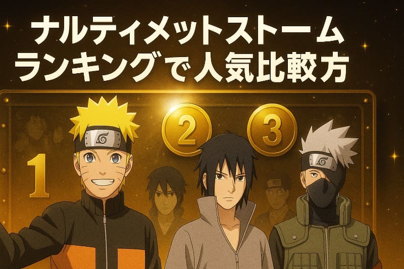 ナルティメットストームランキングで人気比較