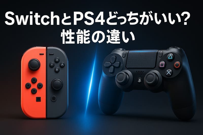 SwitchとPS4どっちがいい?性能の違い