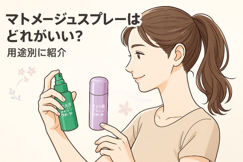 マトメージュスプレーはどれがいい?用途別に紹介