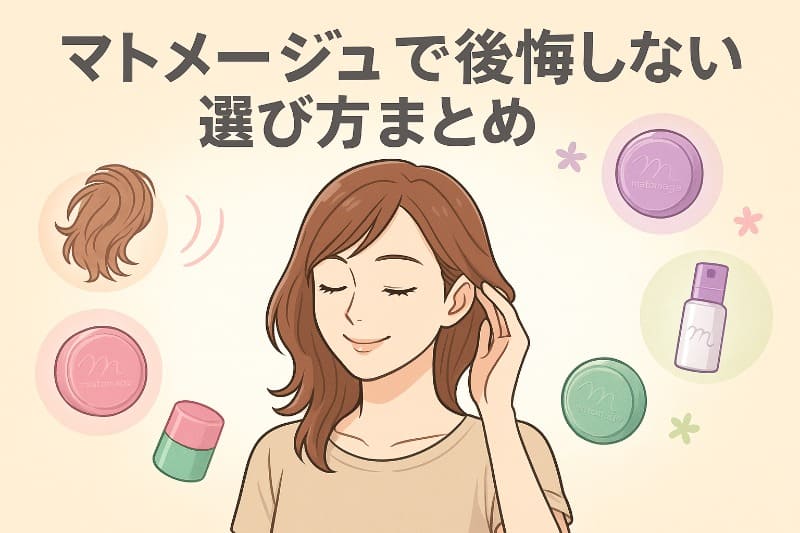 マトメージュで後悔しない選び方まとめ