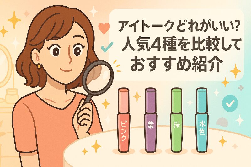 アイトークどれがいい？人気4種を比較しておすすめ紹介