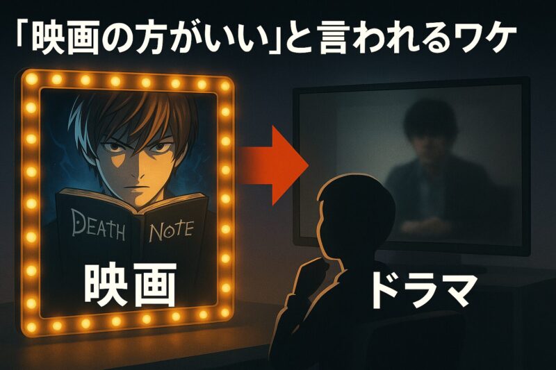 「映画の方がいい」と言われるワケ