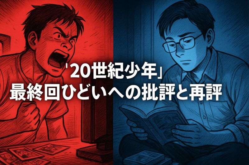 「20世紀少年」最終回ひどいへの批判と再評価