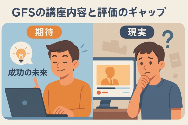 GFSの講座内容と評価のギャップ