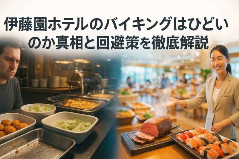 伊藤園ホテルのバイキングはひどいのか真相と回避策を徹底解説