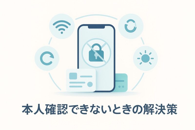 alt="paypay本人確認ができないときの解決策を示すトラブルシュート図"