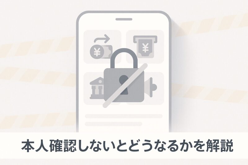 alt="paypay本人確認しないとどうなるかを示す制限のイメージ"