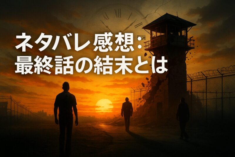 ネタバレ感想：最終話の結末とは