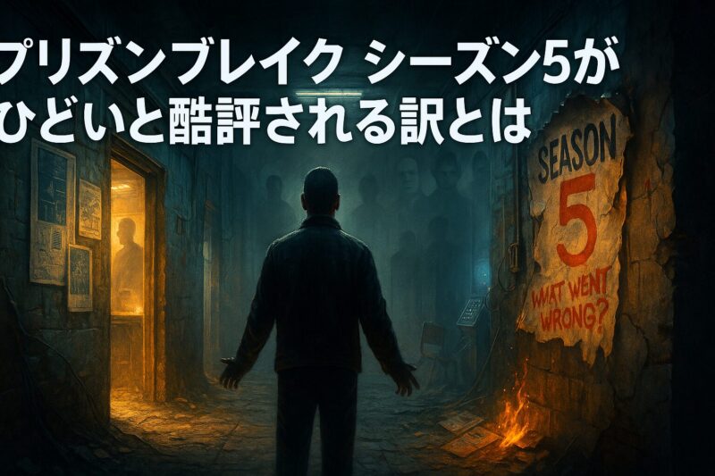 プリズンブレイク シーズン5がひどいと酷評される訳とは