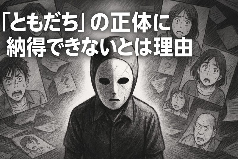 「ともだち」の正体に納得できない理由