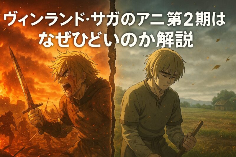 ヴィンランド・サガのアニメ第2期はなぜひどいのか解説