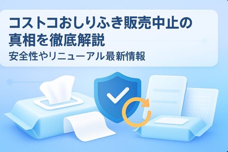 コストコおしりふき販売中止の真相を徹底解説 安全性やリニューアル最新情報