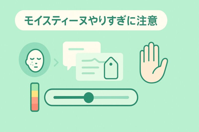 alt="モイスティーヌのやりすぎに注意を促すイメージ"
