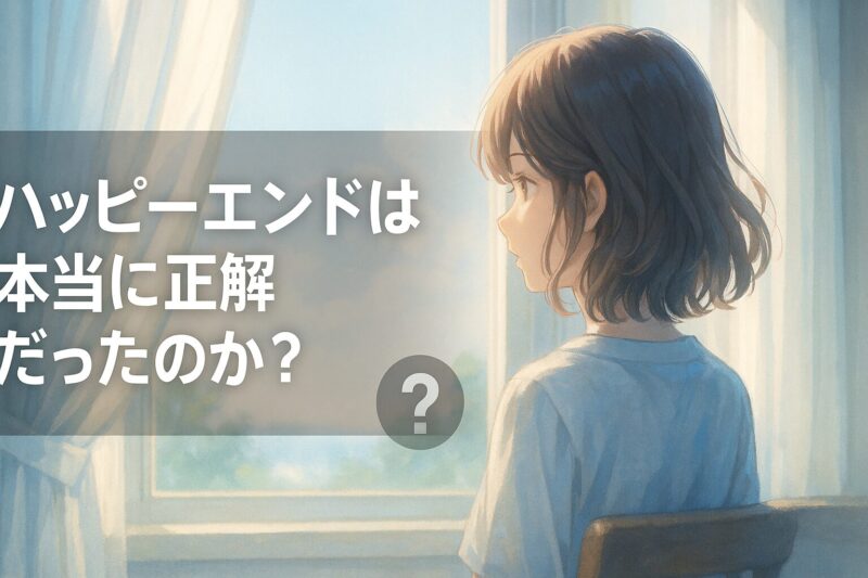 ジョゼと虎と魚たちアニメのハッピーエンドが正解かを問いかける光と窓辺のイラスト