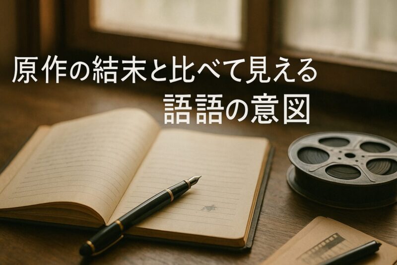 ジョゼと虎と魚たち原作の結末とアニメ版の物語の意図を比較するノスタルジックな構図
